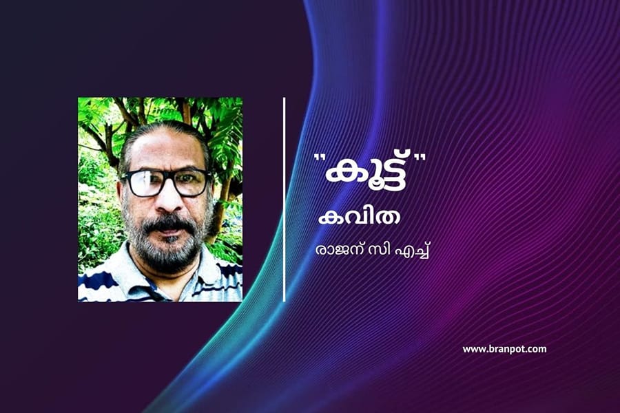 രാജന്‍ സി എച്ച്  എഴുതിയ "കൂട്ട് "എന്ന കവിത