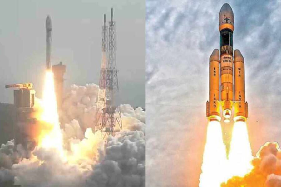 വിജയകരം; 36 ഉപഗ്രഹങ്ങളുമായി ISRO യുടെ എല്‍വിഎം-3 വിക്ഷേപിച്ചു
