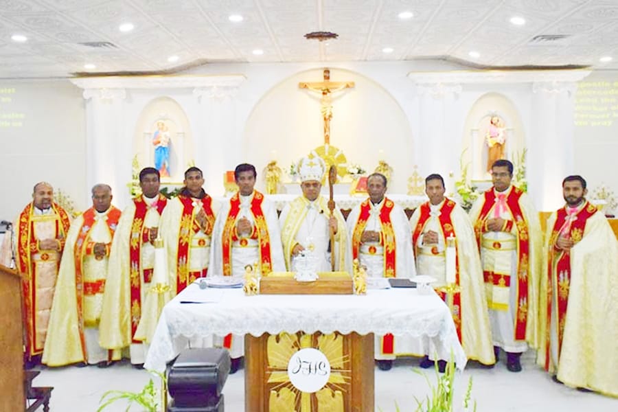 നോർത്തേൺ വിർജീനിയ സെൻറ് ജൂഡ് സിറോ മലബാർ ദേവാലയ പുനർ നിർമാണവും കൂദാശാ കർമ്മവും കൊണ്ടാടി