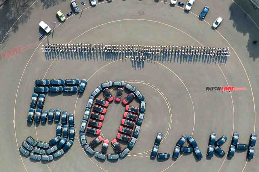 50 ലക്ഷം വാഹനങ്ങൾ പുറത്തിറക്കി എന്ന നേട്ടം കൈവരിച്ച് ടാറ്റാ മോട്ടോർസ്