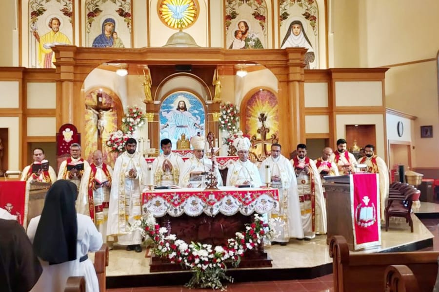 ചിക്കാഗോ മാർ തോമാ കത്തിഡ്രലിൽ വി. തോമാ സ്ലീഹായുടെ തിരുന്നാൾ ആഘോഷിച്ചു