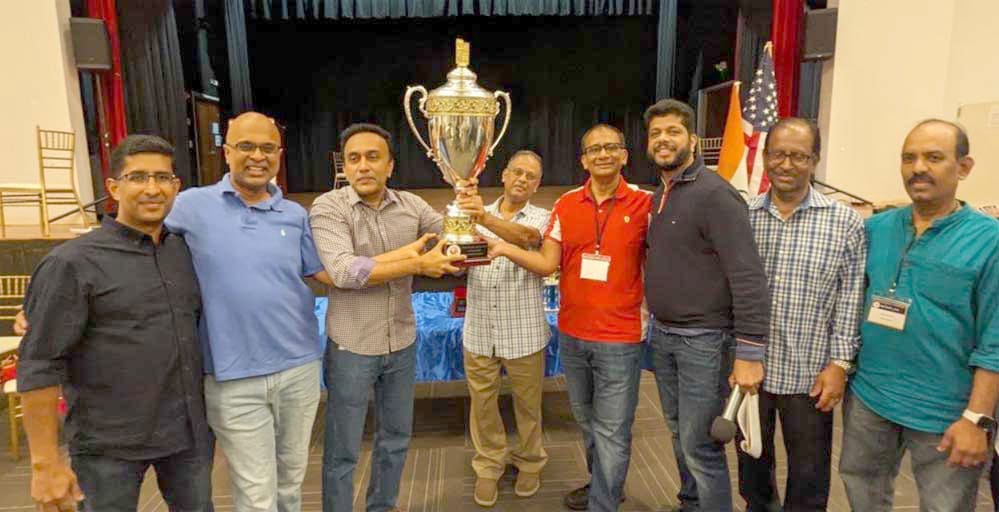 ഇരുപത്തിനാലാമത് അന്തർദേശീയ 56 ചീട്ടുകളി മത്സരത്തിന് ആവേശകരമായ അന്ത്യം