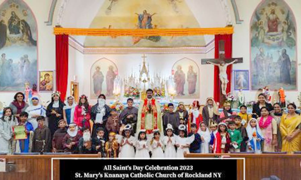 റോക്‌ലാൻഡ് സെന്റ്റെ മേരീസ് ക്നാനായ ദേവലയത്തിൽ ഓൾസെയ്ൻറ്സ് ഡേ ആഘോഷിച്ചു
