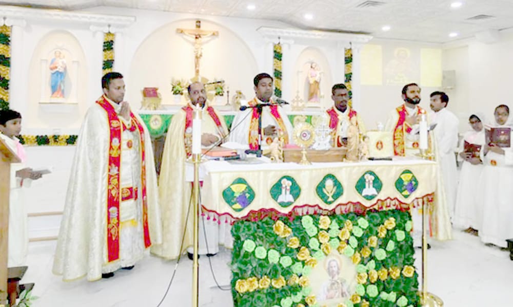 വിശുദ്ധ യൂദാശ്ലീഹായുടെ തിരുന്നാൾ ആഘോഷിച്ചു