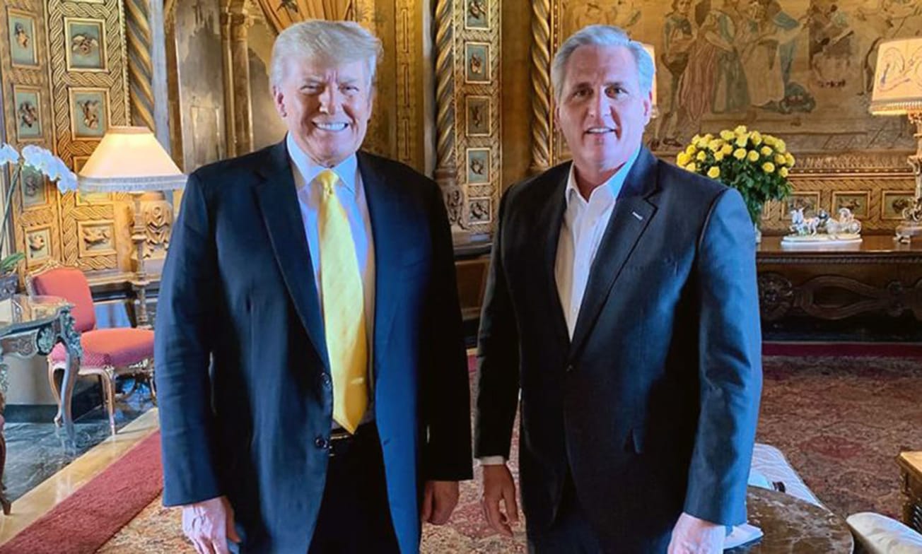 2024 ലെ തിരഞ്ഞെടുപ്പ് “ഡൊണാൾഡ് ട്രംപ് വിജയിക്കുമെന്ന് കെവിൻ മക്കാർത്തി