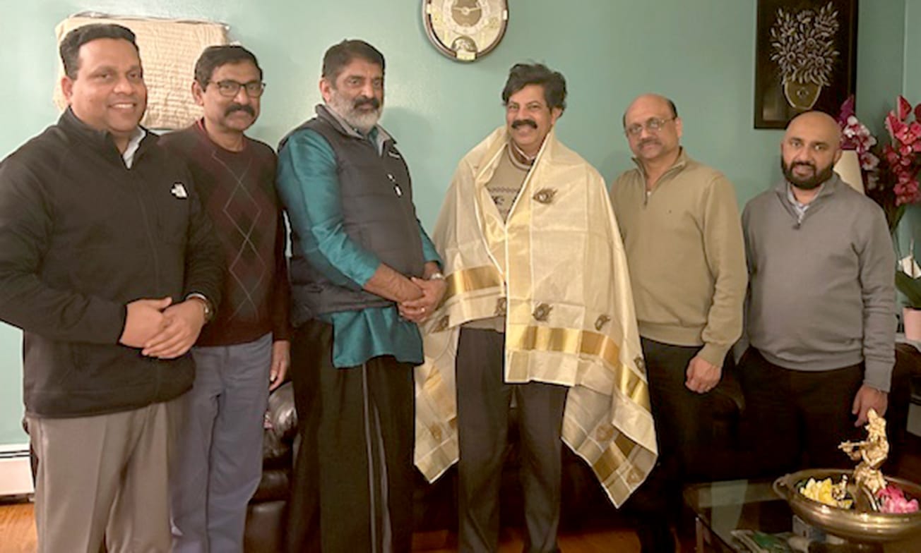 ഡോ. മണക്കാല ഗോപാലകൃഷ്ണനെ ന്യൂ യോർക്കിൽ ആദരിച്ചു