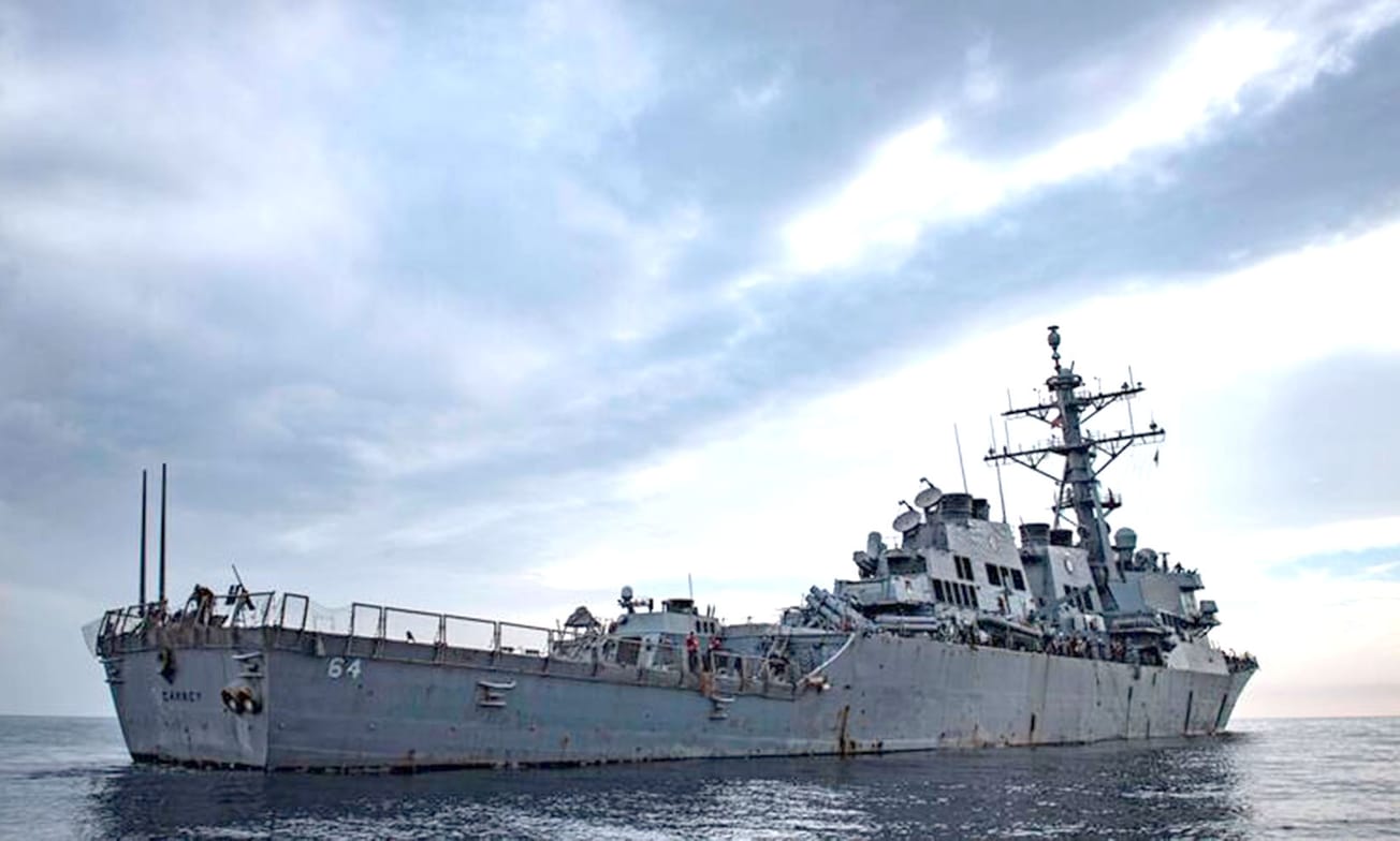 ഞായറാഴ്ച ചെങ്കടലിൽ യുഎസ് യുദ്ധക്കപ്പൽ ആക്രമിക്കപ്പെട്ടതായി പെന്റഗൺ