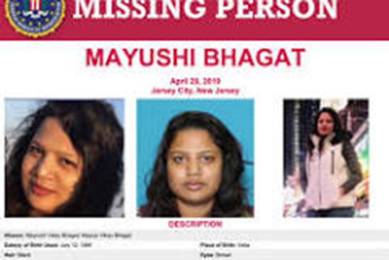 ഇന്ത്യൻ വിദ്യാർത്ഥിനി മയുഷി ഭഗതിനെച്ച് വിവരം നൽകുന്നവർക്കു 10,000 ഡോളർ പാരിതോഷികം പ്രഖ്യാപിച്ചു