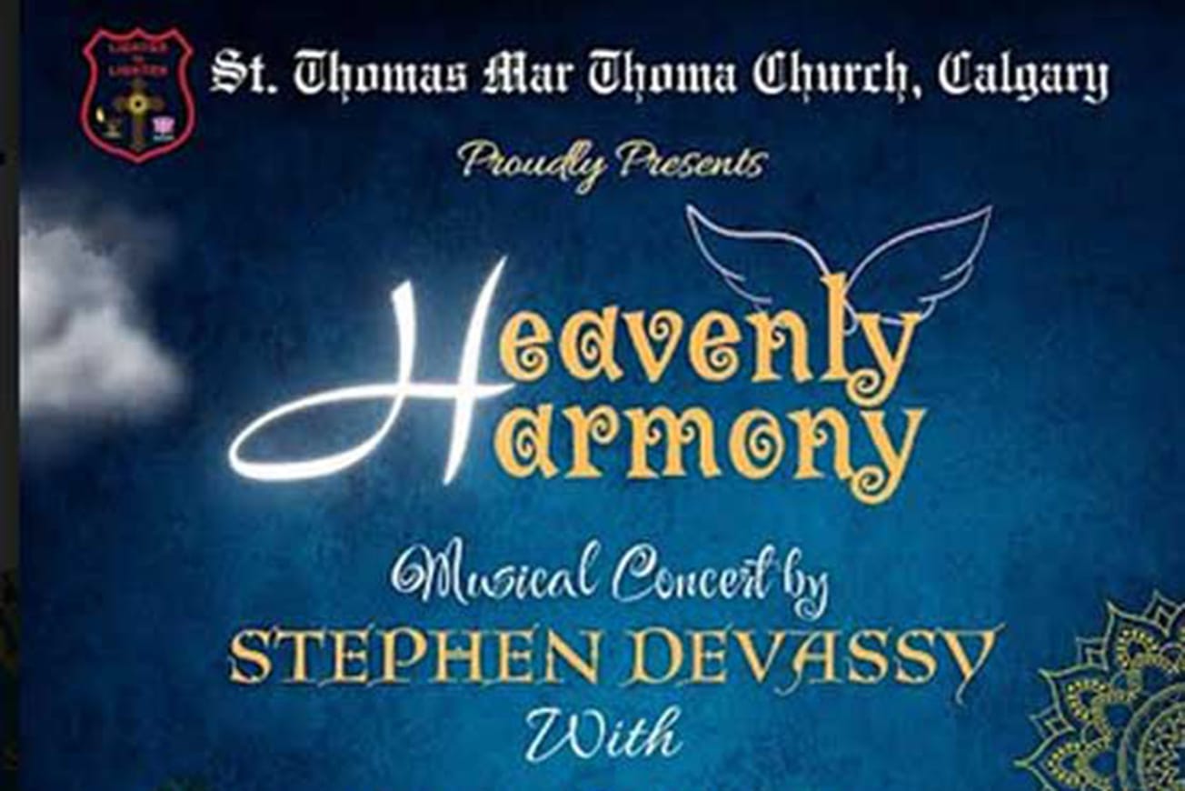 സ്റ്റീഫൻ ദേവസ്സിയുടെയും സോളിഡ് ബാൻഡിന്റെയും സംഗീത സായാഹ്നം കാൽഗറിയിൽ