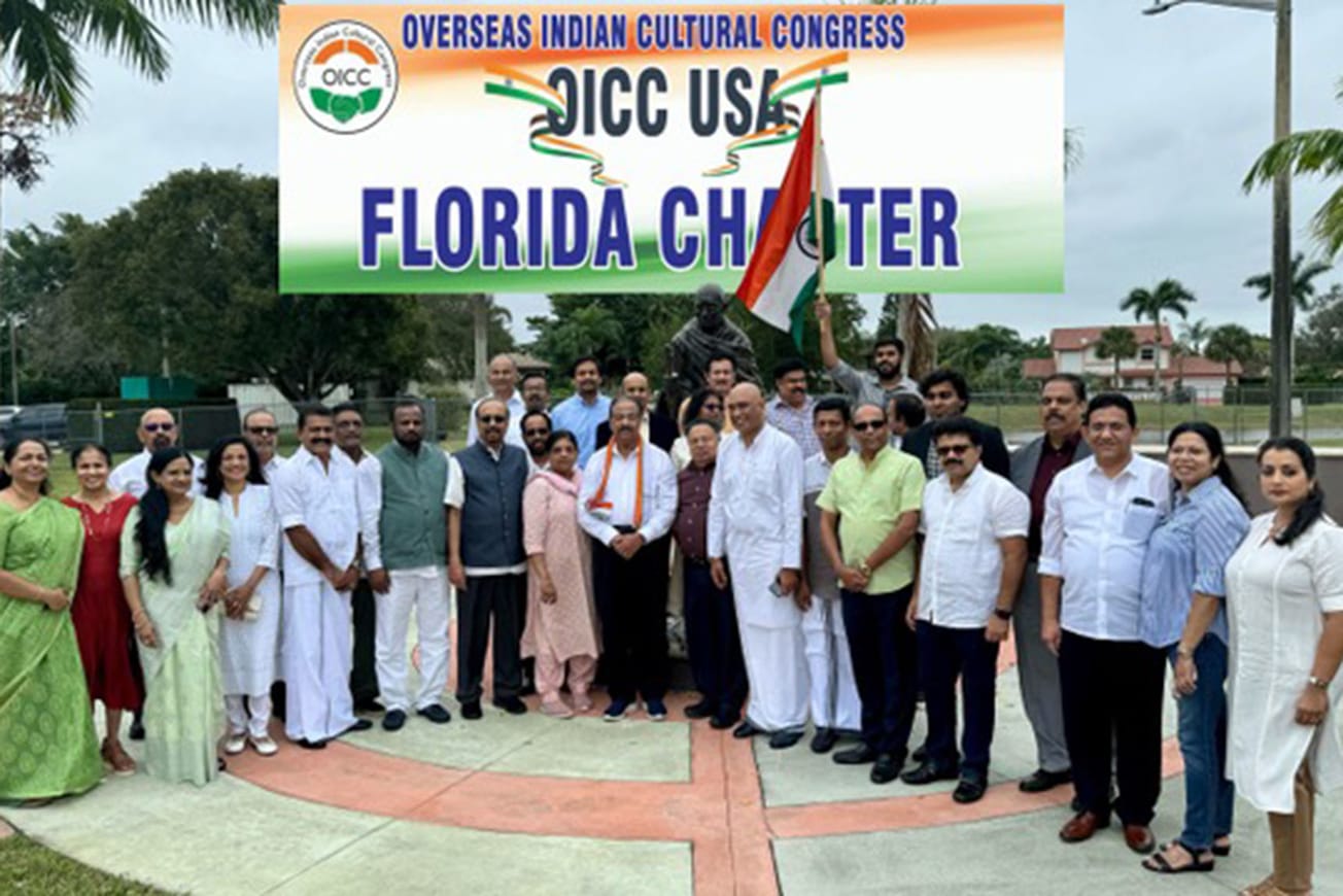 ഫ്ലോറിഡാ ഓ ഐ സി സി ഇന്ത്യൻ റിപ്പബ്ലിക് ദിനം ആഘോഷിച്ചു. കെ പി സി സി പ്രസിഡന്റ്‌ കെ സുധാകരൻ മുഖ്യാതിഥി.