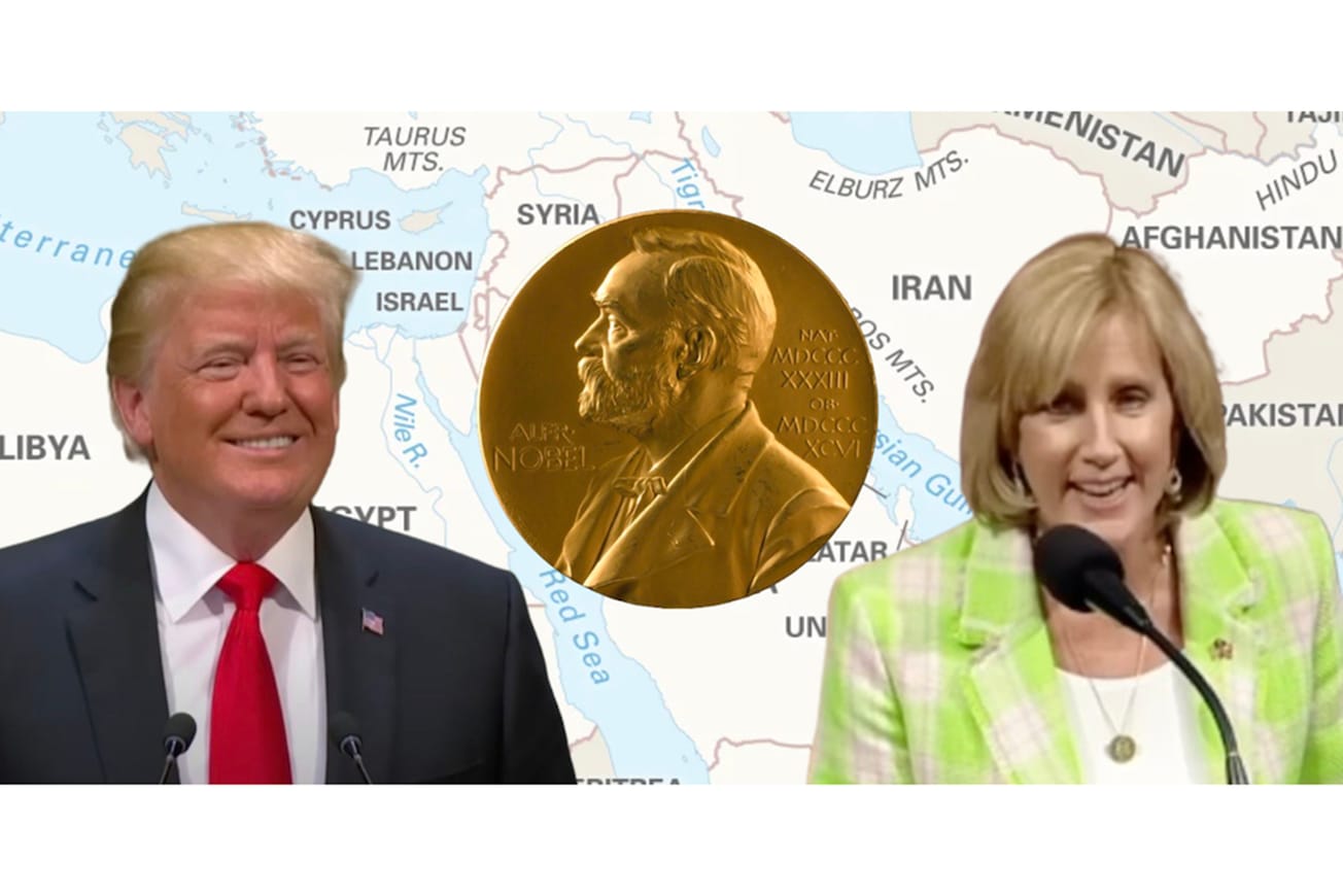 പ്രസിഡന്റ് ട്രംപിനെ സമാധാനത്തിനുള്ള നോബൽ സമ്മാനത്തിന് നാമനിർദ്ദേശം ചെയ്തു