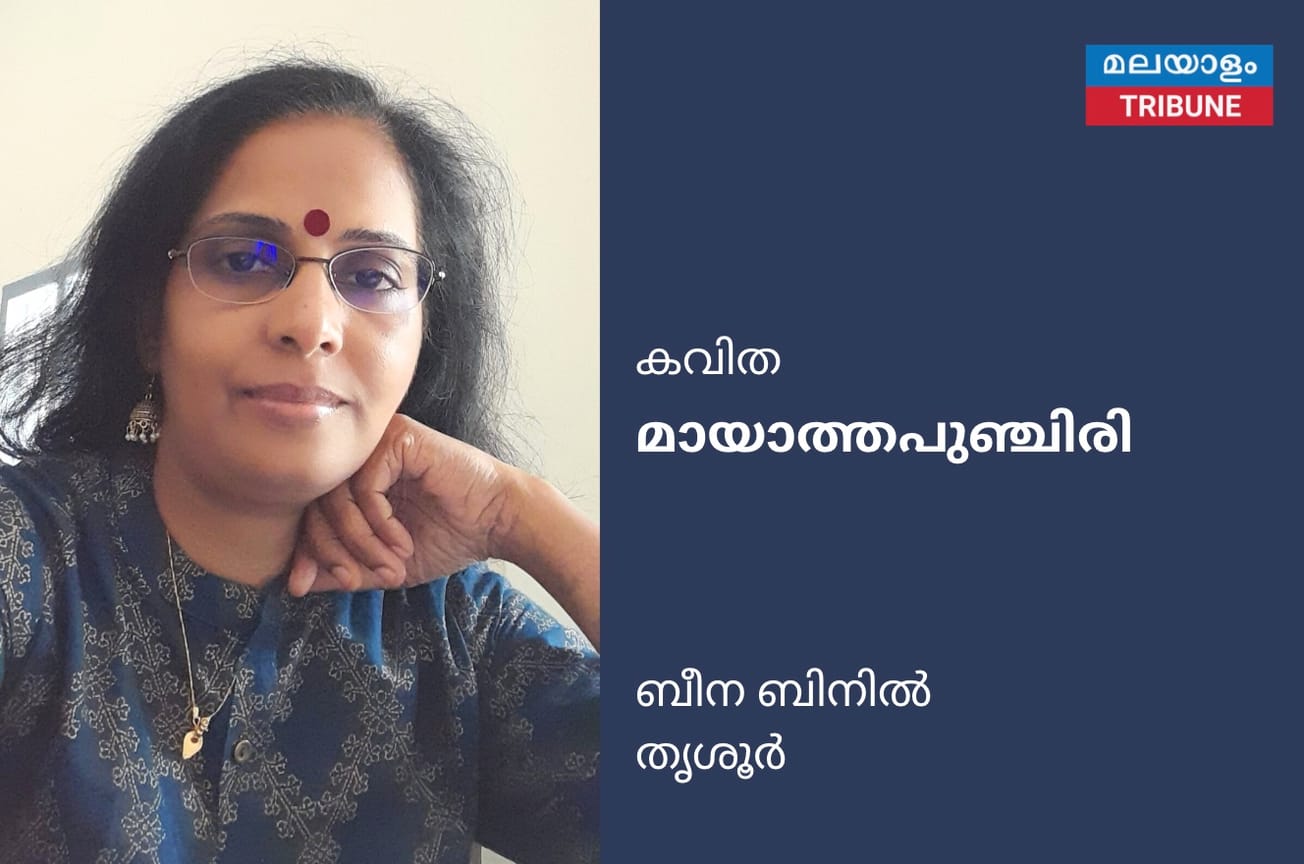 കവിത മായാത്ത പുഞ്ചിരി ബീന ബിനിൽ, തൃശൂർ