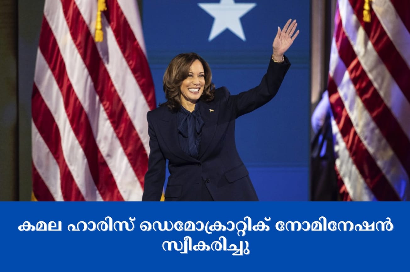 Kamala Harris accepted the Democratic nomination
