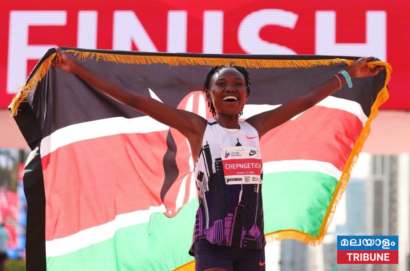ചിക്കാഗോ മാരത്തണിൽ വനിതാ ലോക റെക്കോർഡ് തകർത്തു റൂത്ത് ചെപ്‌ഗെറ്റിച്ച്