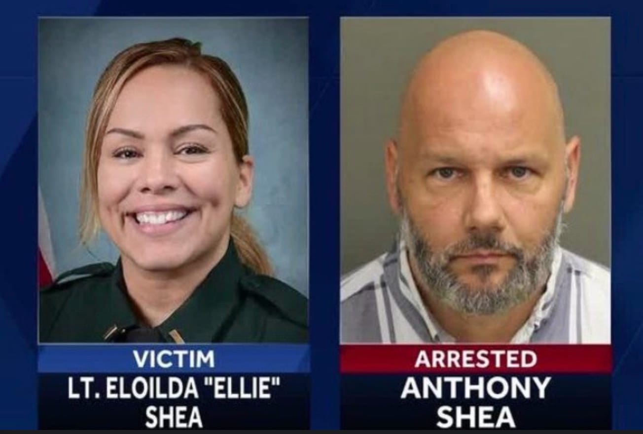 ലെഫ്റ്റനൻ്റ് എലോയിൽഡ "എല്ലി" ഷിയ വെടിയേറ്റ് മരിച്ച കേസിൽ മുൻ ഭർത്താവ് അറസ്റ്റിൽ