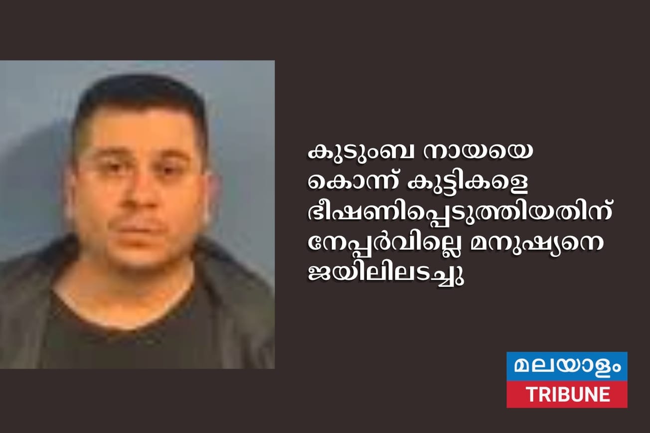കുടുംബ നായയെ കൊന്ന് കുട്ടികളെ ഭീഷണിപ്പെടുത്തിയതിന് നേപ്പർവില്ലെ മനുഷ്യനെ ജയിലിലടച്ചു