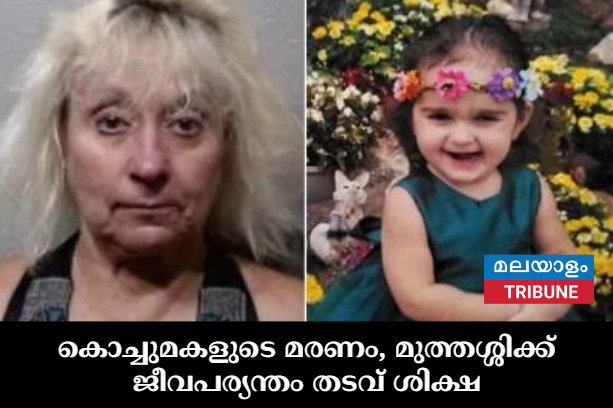 കൊച്ചുമകളുടെ മരണം, മുത്തശ്ശിക്ക് ജീവപര്യന്തം തടവ് ശിക്ഷ