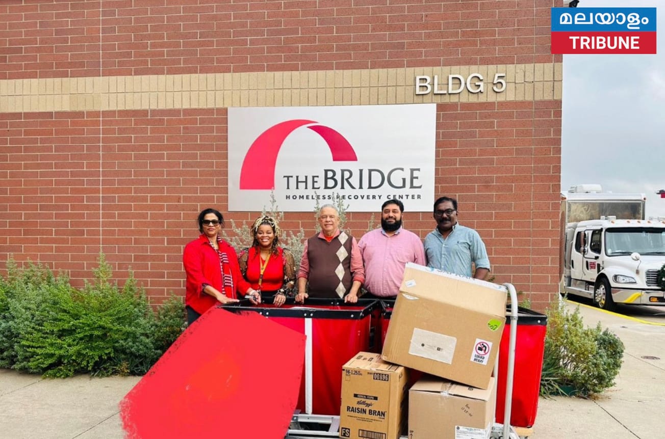 കേരള അസോസിയേഷൻ ഓഫ് ഡാളസ് ശൈത്യകാല വസ്ത്രങ്ങൾ വിതരണം ചെയ്തു