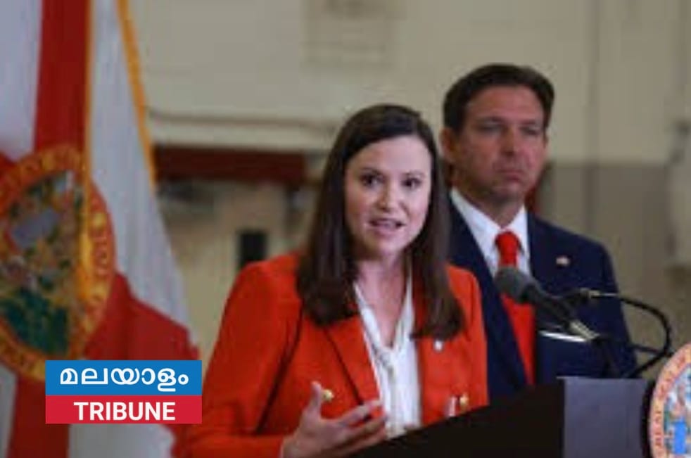 മാർക്കോ റൂബിയോയ്ക്ക് പരക്കാരനായി ഗവർണർ ആഷ്‌ലി മൂഡിയെ പ്രഖ്യാപിച്ചു