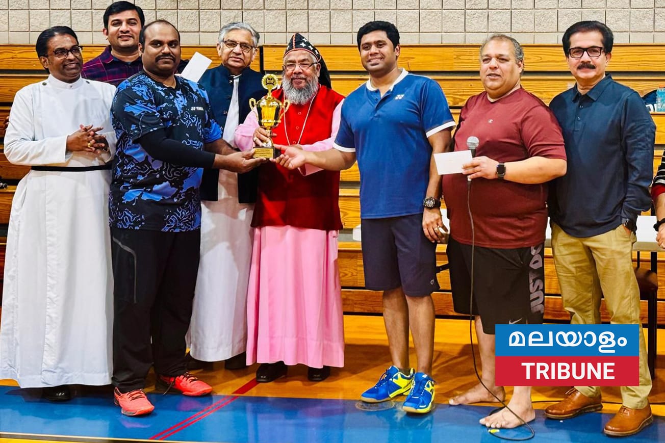 ഭദ്രാസന ബാഡ്മിന്റൺ ടൂർണമെന്റ് സമാപിച്ചു