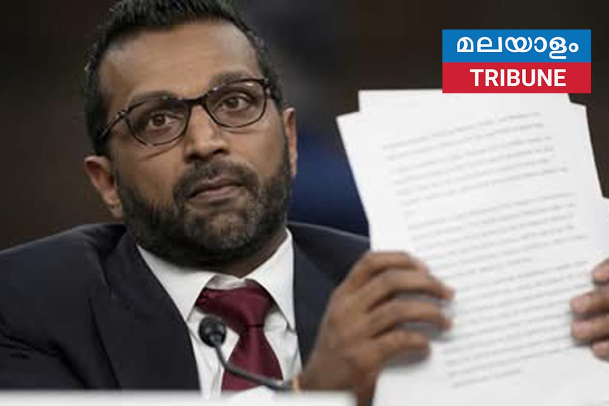 ഇന്ത്യൻ വംശജൻ കാഷ് പട്ടേൽ എഫ്ബിഐ ഡയറക്ടർ, സെനറ്റ് സ്ഥിരീകരിച്ചു