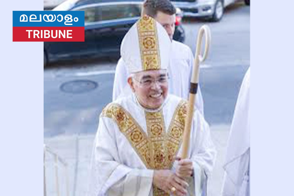 ഗാൽവെസ്റ്റൺ-ഹ്യൂസ്റ്റൺ അതിരൂപതയുടെ ആർച്ച് ബിഷപ്പ് വാസ്ക്വസിന്റെ സ്ഥാനാരോഹണ ചടങ്ങു് ഭക്തി നിർഭരമായി