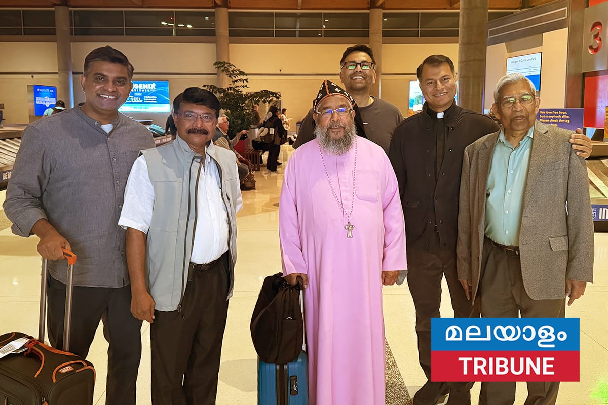 ബിഷപ് ഡോ.എബ്രഹാം മാർ പൗലോസിന് ഡാലസിൽ ഊഷ്മള വരവേൽപ്പ്.