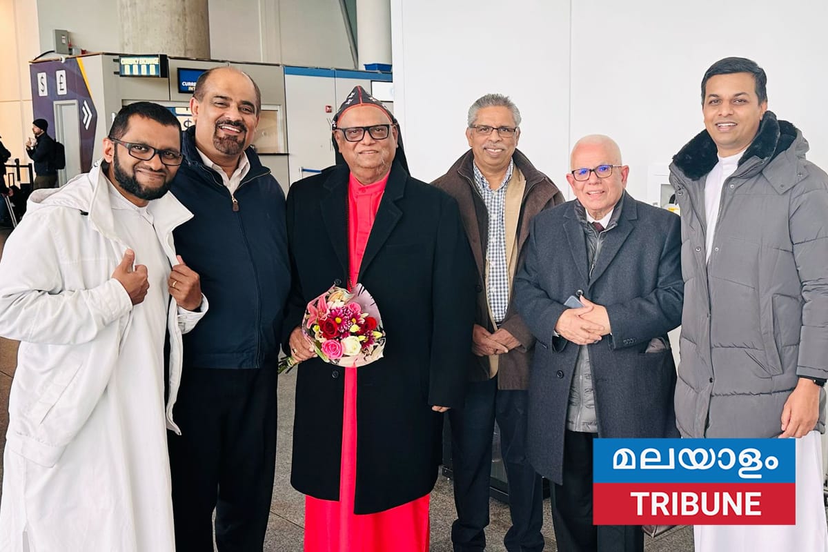 ന്യൂയോർക്കിൽ എത്തിച്ചേർന്ന മാർത്തോമ്മ സഭാധ്യക്ഷൻ ഡോ. തിയഡോഷ്യസ് മാർത്തോമ്മാ മെത്രാപ്പോലീത്തായ്ക്ക് വൻ വരവേൽപ്പ്.