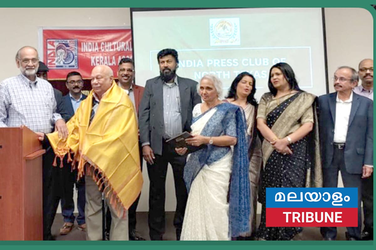 അമേരിക്കൻ മലയാളി സമൂഹത്തോട് വിടപറഞ്ഞു ഐ.വർഗീസ് ജന്മനാട്ടിലേക്ക്