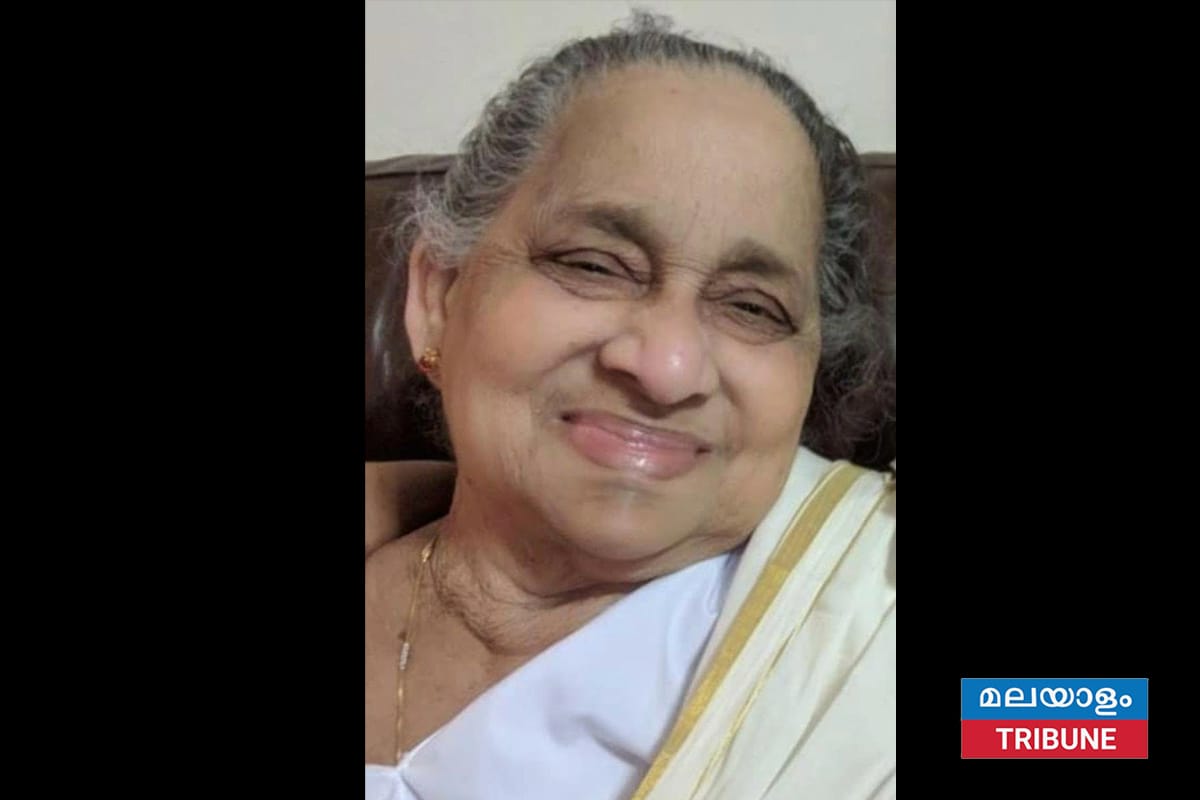 കുഞ്ഞമ്മ കുഞ്ഞുകുഞ്ഞ് ഹ്യുസ്റ്റണിൽ അന്തരിച്ചു.