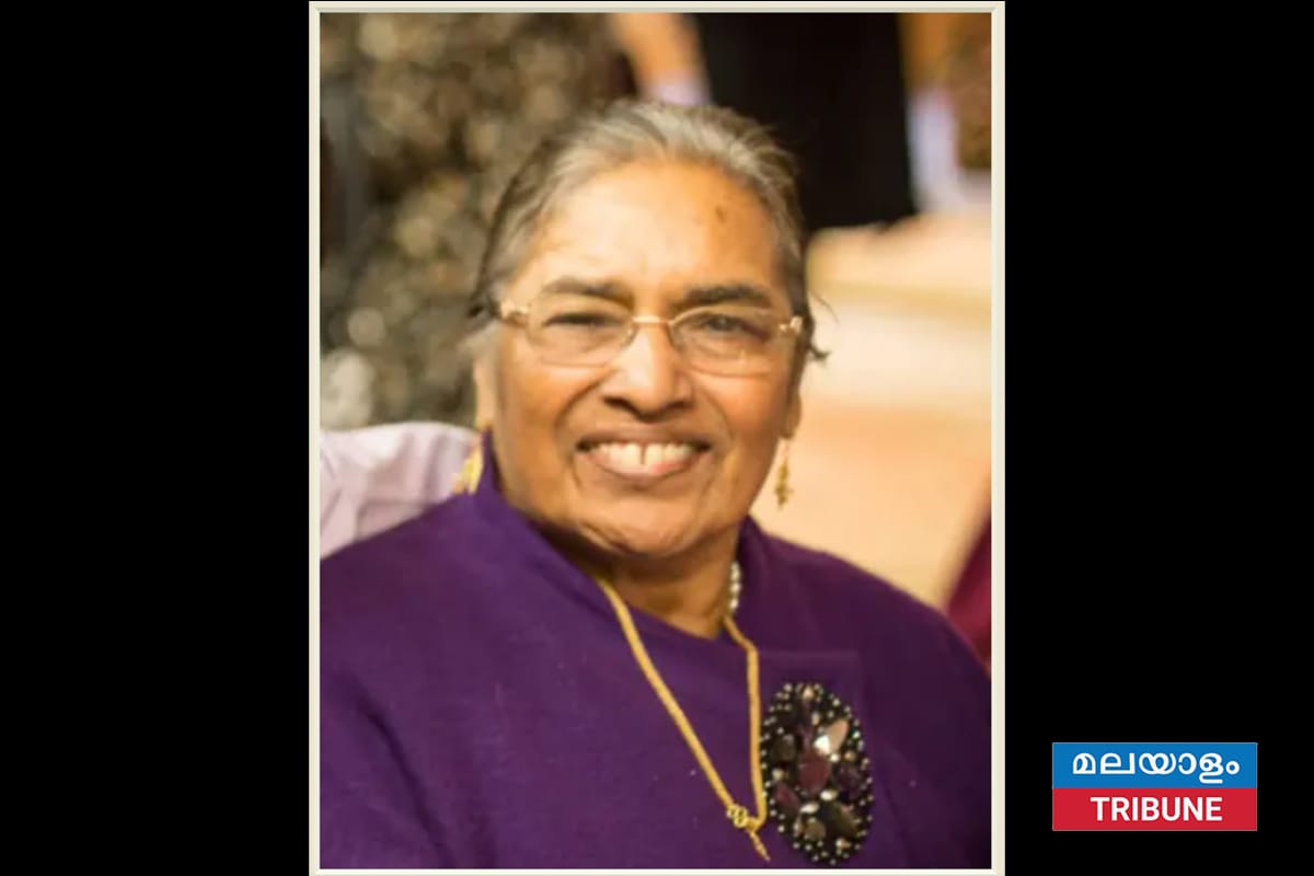 കുഞ്ഞുമോൾ ചെറിയാൻ ചിക്കാഗോയിൽ അന്തരിച്ചു