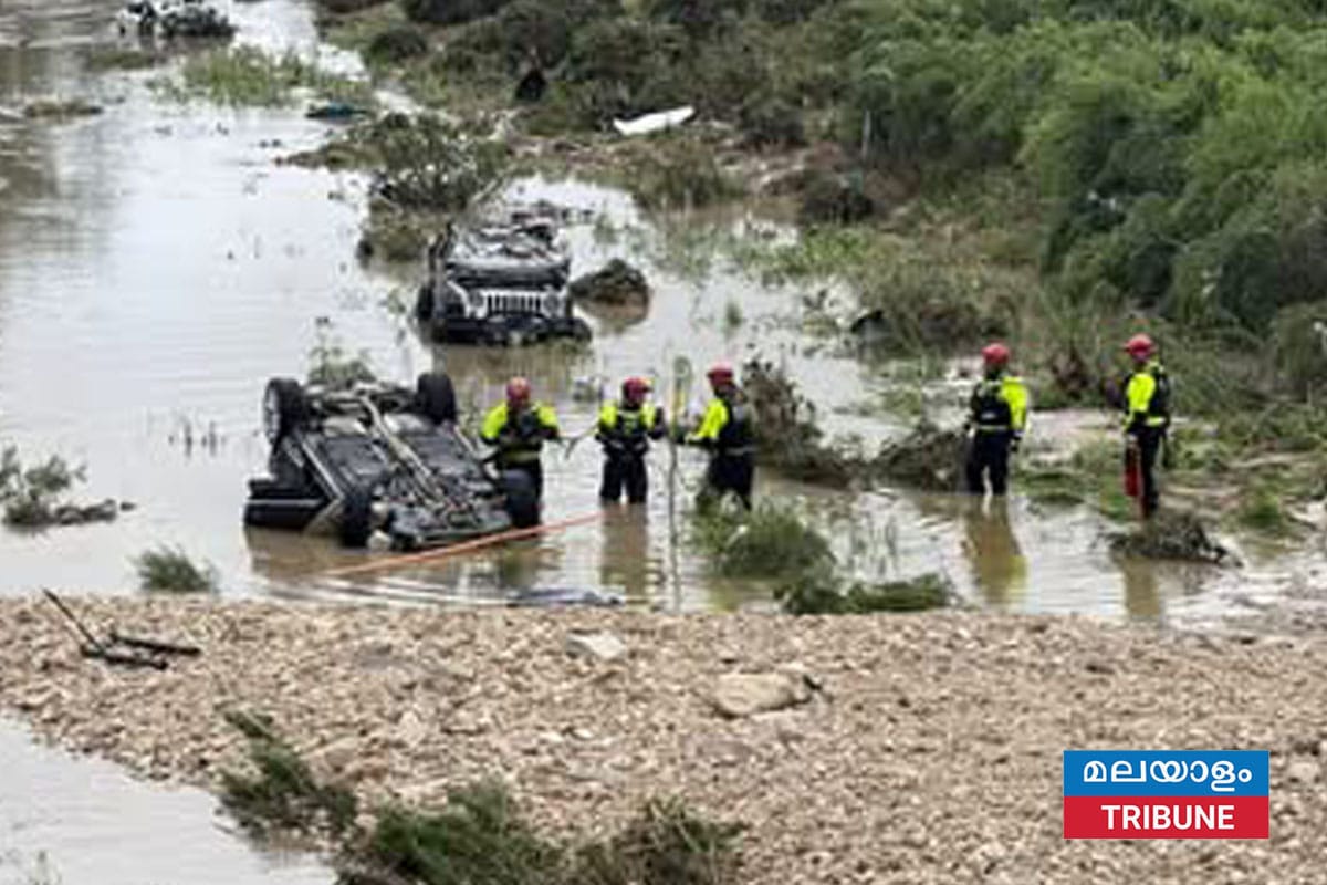 ടെക്സസിൽ കനത്ത മഴ, സാൻ അന്റോണിയോയിൽ 5 മരണം 2 പേരെ കാണാതായി