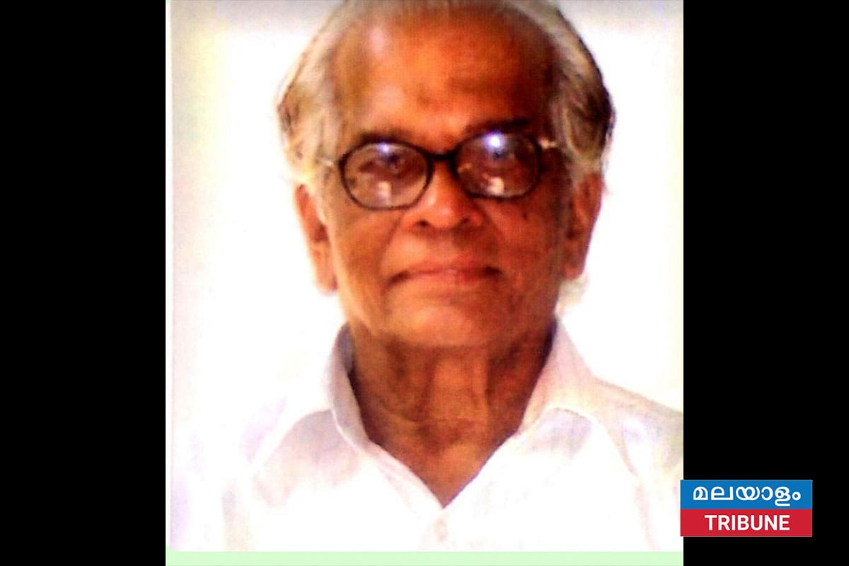 പ്രൊ: വി ഗോപാലകൃഷ്ണ പിള്ള അന്തരിച്ചു