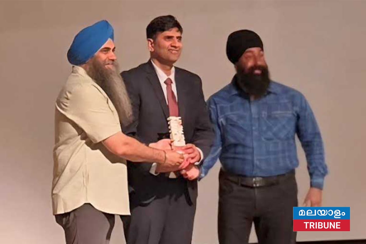 തൃശൂർ സ്വദേശി സഹീർ മുഹമ്മദ് ചരലിലിന് ഇന്ത്യൻ ടെക് ഐക്കൺ അവാർഡ്