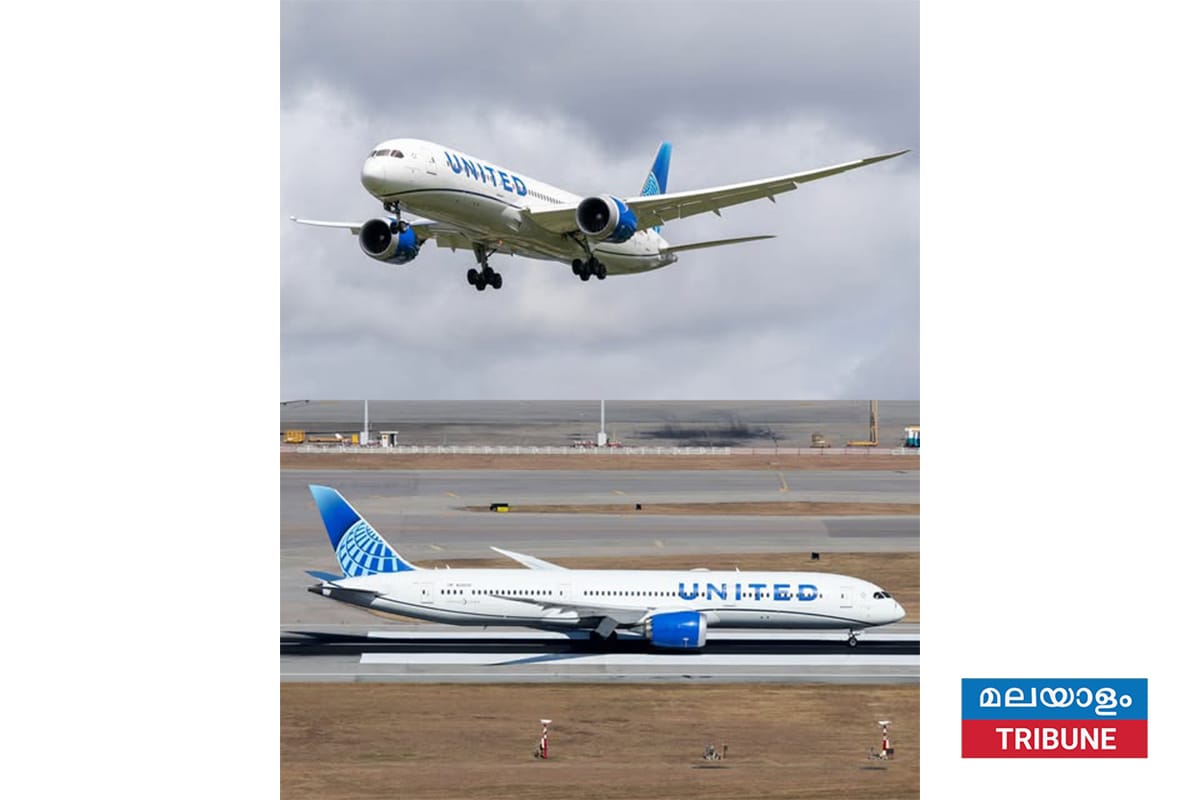 യുണൈറ്റഡ് എയർലൈൻസ് വിമാനം വഴിതിരിച്ചുവിട്ടു: രണ്ട് ദീർഘദൂര സർവീസുകളെ ബാധിച്ചു