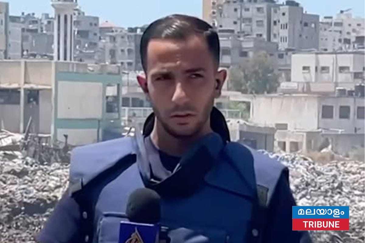 അൽ ജസീറ മാധ്യമപ്രവർത്തകനായ അനസ് അൽ-ഷെരീഫ് ഉൾപ്പെടെ അഞ്ച്  പേർ കൊല്ലപ്പെട്ടു