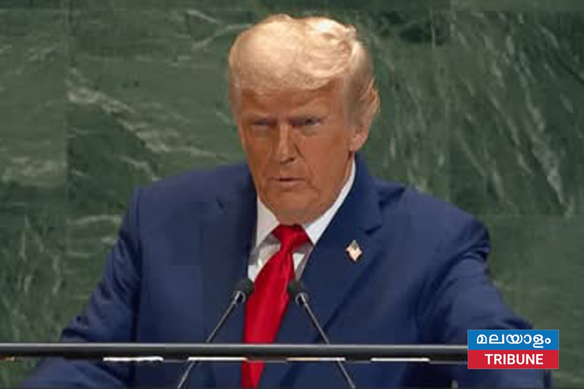 ക്രൈസ്തവരെ പീഡിപ്പിക്കുന്നത് നിർത്താൻ ഐക്യരാഷ്ട്രസഭയോട് ട്രംപിന്റെ അഭ്യർത്ഥന.