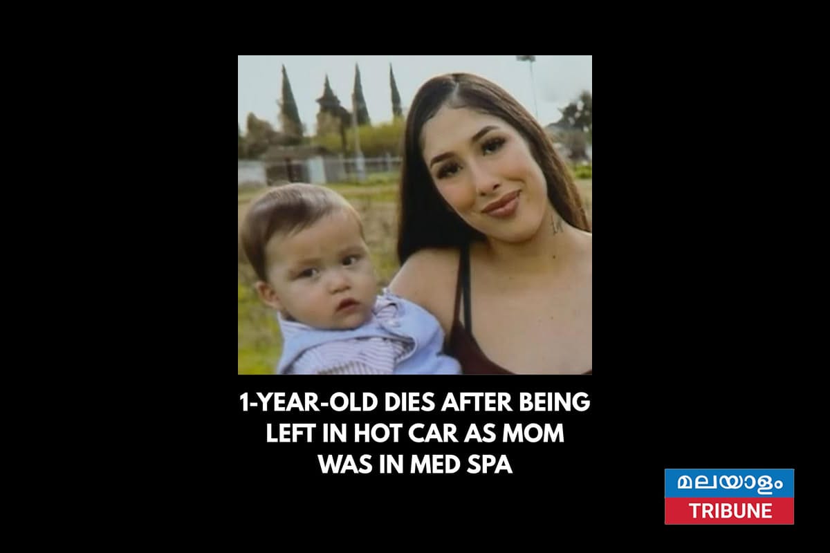 കാറിനുള്ളിൽ കുഞ്ഞ് ചൂടേറ്റു മരിച്ചു; അമ്മ അറസ്റ്റിൽ