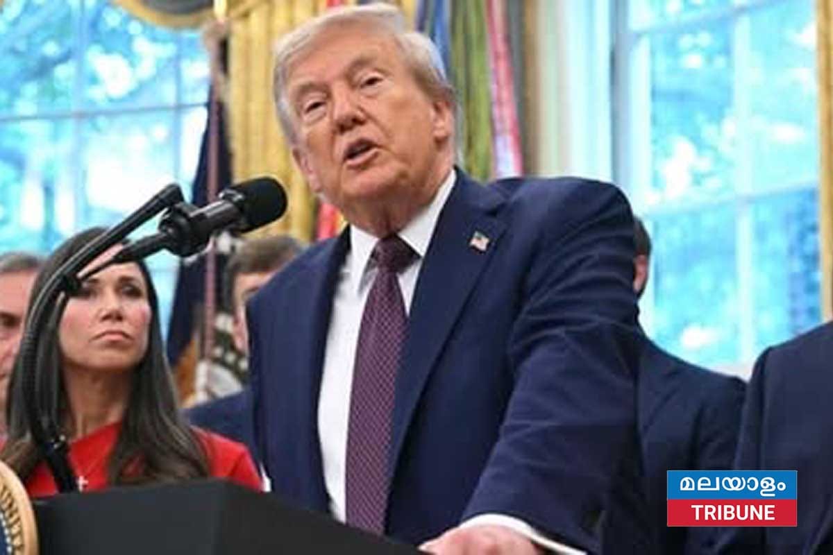 യൂറോപ്യൻ യൂണിയൻ ഗൂഗിളിന് 2.95 ബില്യൺ യൂറോ പിഴചുമത്തിയതിനെത്തുടർന്ന് കൂടുതൽ നികുതി ചുമത്തുമെന്ന് ട്രംപിന്റെ ഭീഷണി