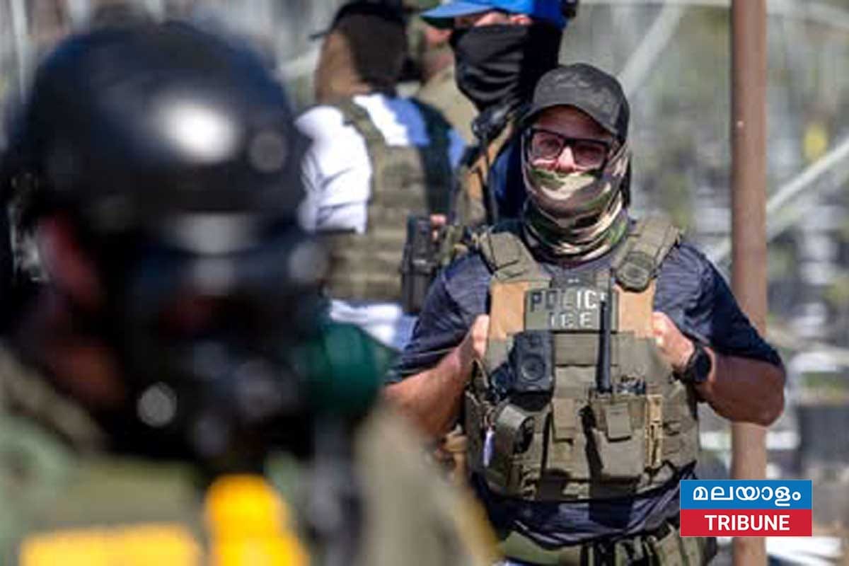 കാലിഫോർണിയയിൽ ഐസിഇ പട്രോളിംഗ് തുടരാൻ ട്രംപിന് സുപ്രീം കോടതിയുടെ അനുമതി