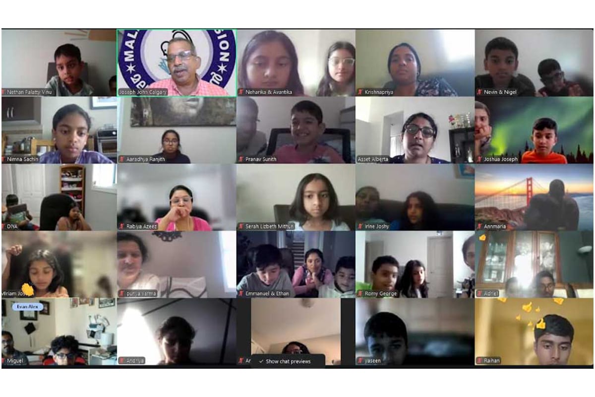 എഡ്മിന്റൻ മഞ്ചാടി മലയാളം സ്കൂളിന്റെ പ്രവേശനോത്സവം ഗംഭീരമായി