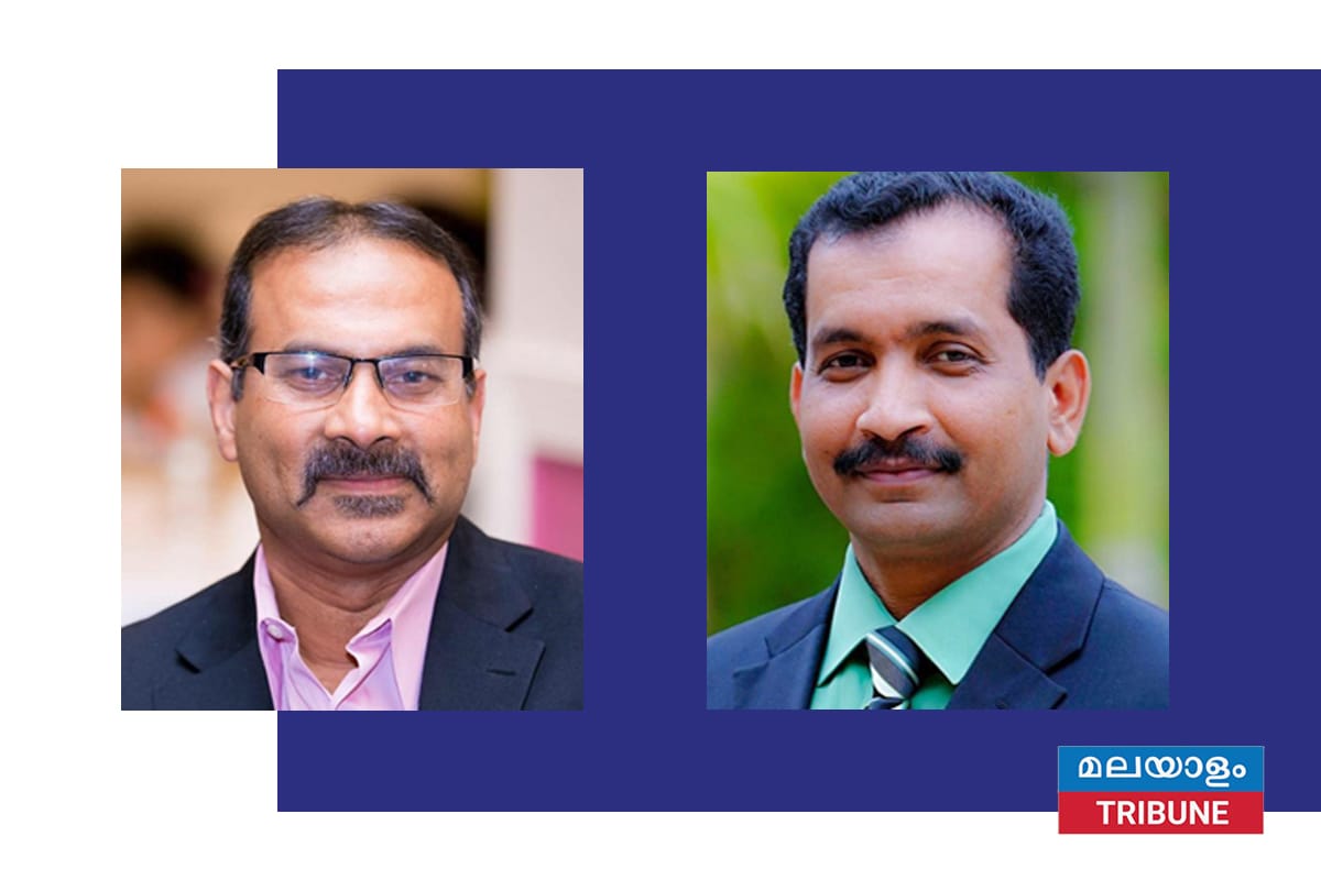 പ്രസ് ക്ളബ് സമ്മേളനത്തിന്റെ വിജയശില്പികൾ- സുനിൽ ട്രൈസ്റ്റാറും ഷിജോ പൗലോസും
