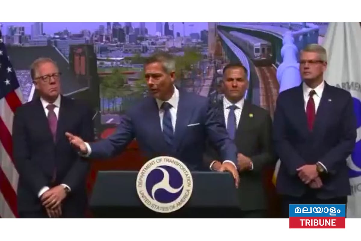 അമേരിക്കയിൽ എയർപോർട്ടുകളിൽ ഫ്ലൈറ്റുകൾ കുറയ്ക്കുമെന്ന് ഗതാഗതസെക്രട്ടറി മുന്നറിയിപ്പ്