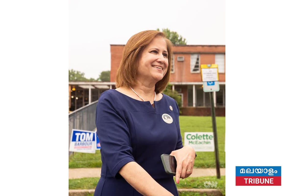 അമേരിക്കൻ രാഷ്ട്രീയത്തിൽ ചരിത്രമെഴുതി ഗസാല ഹാഷ്മി