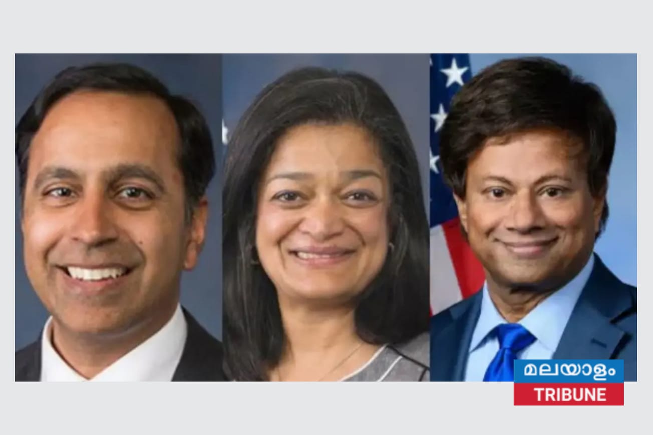 ഡെമോക്രാറ്റിക് നിയമനിർമ്മാതാക്കൾക്ക് വധശിക്ഷ: ട്രംപിന്റെ പ്രസ്താവനക്കെതിരെ ജയപാൽ, താനേദാർ, രാജ എന്നിവർ