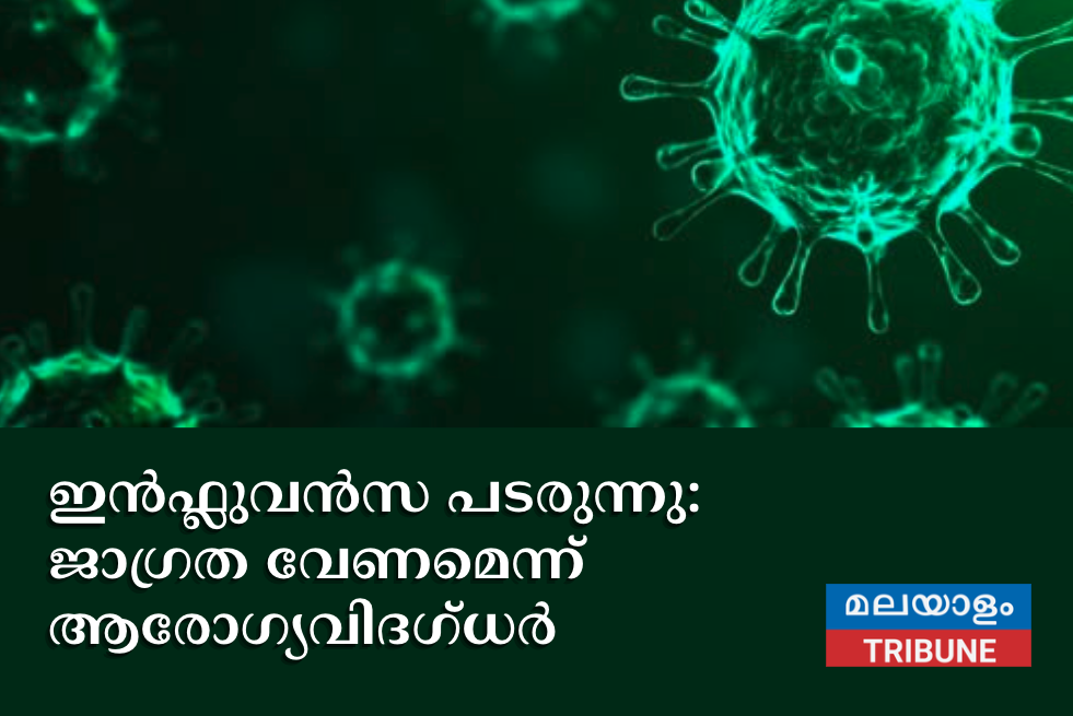ഇൻഫ്ലുവൻസ പടരുന്നു: ജാഗ്രത വേണമെന്ന് ആരോഗ്യവിദഗ്ധർ
