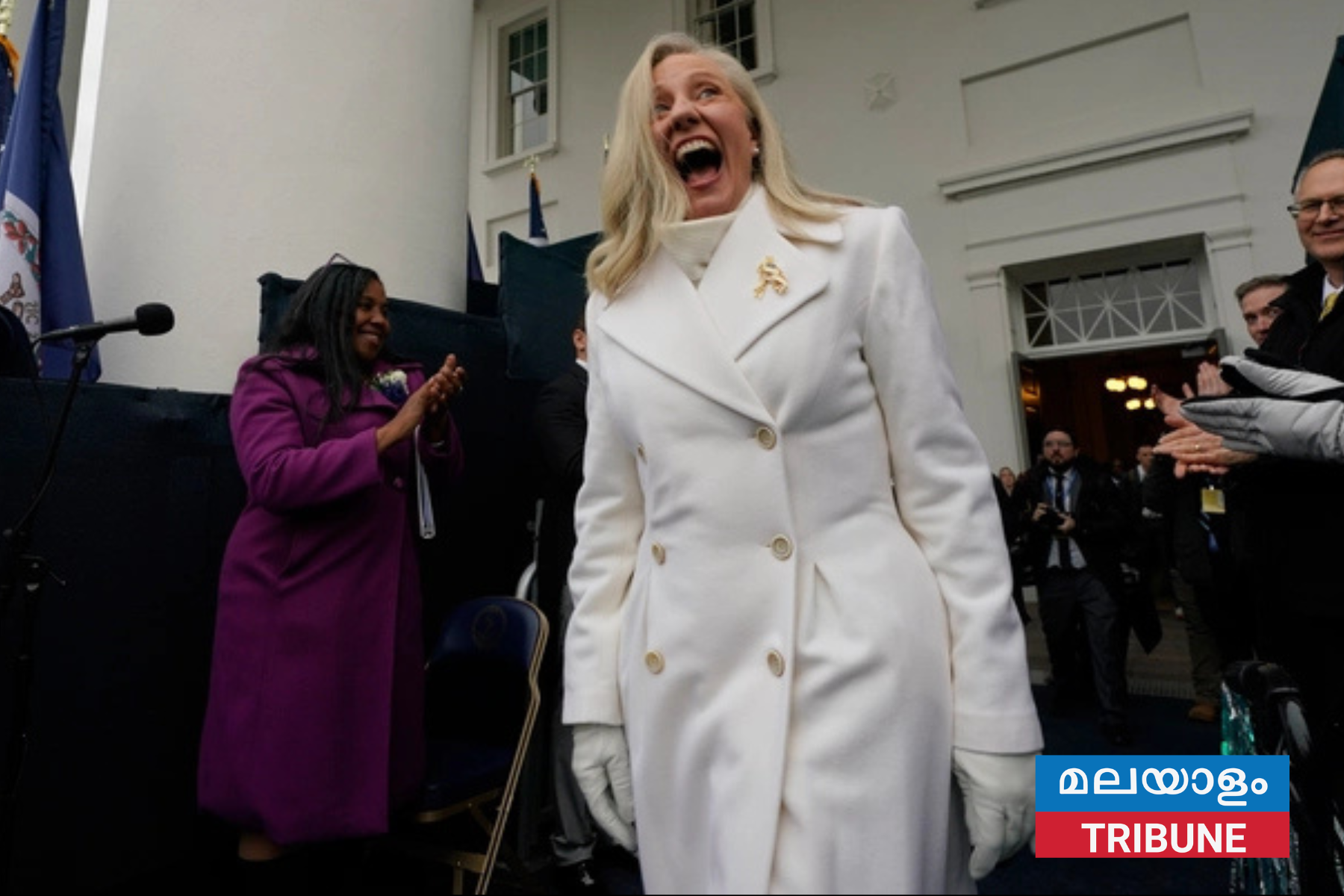 വിർജീനിയയ്ക്ക് ആദ്യ വനിതാ ഗവർണർ; ചരിത്രം കുറിച്ച് അബിഗയിൽ സ്പാൻബർഗർ