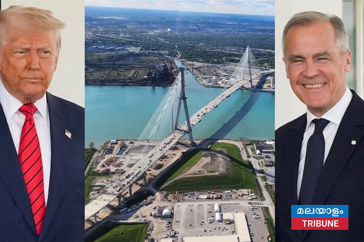 കാനഡയുമായി കൊമ്പുകോർത്ത് ട്രംപ്: പാലം തടയുമെന്നും ഐസ് ഹോക്കി നിരോധിക്കുമെന്നും ഭീഷണി