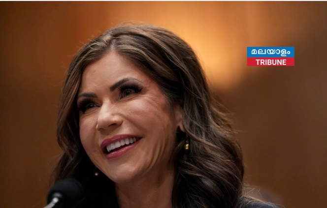 അമേരിക്കൻ ആഭ്യന്തര സുരക്ഷാ വകുപ്പിൽ വൻ അഴിച്ചുപണി: ക്രിസ്റ്റി നോം രാജിവെച്ചു; പകരക്കാരനായി മാർക്ക്‌വെയ്ൻ മുള്ളിൻ